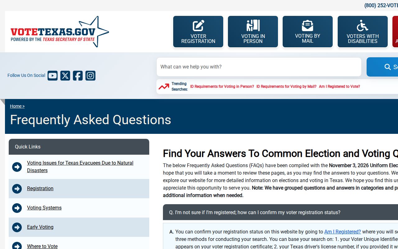 Brazoria County residents directory Texas voter lookup methods
